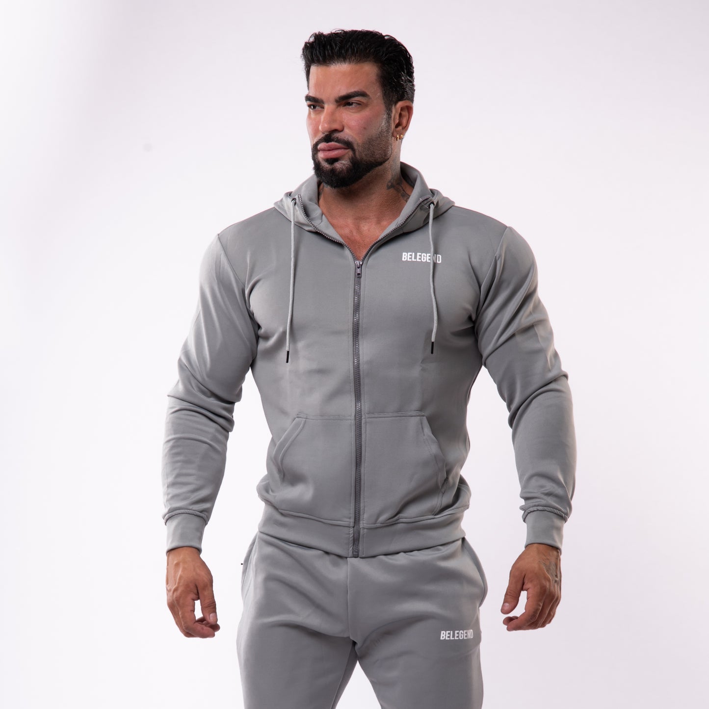 NEO BELEGEND HOODIE - GREY