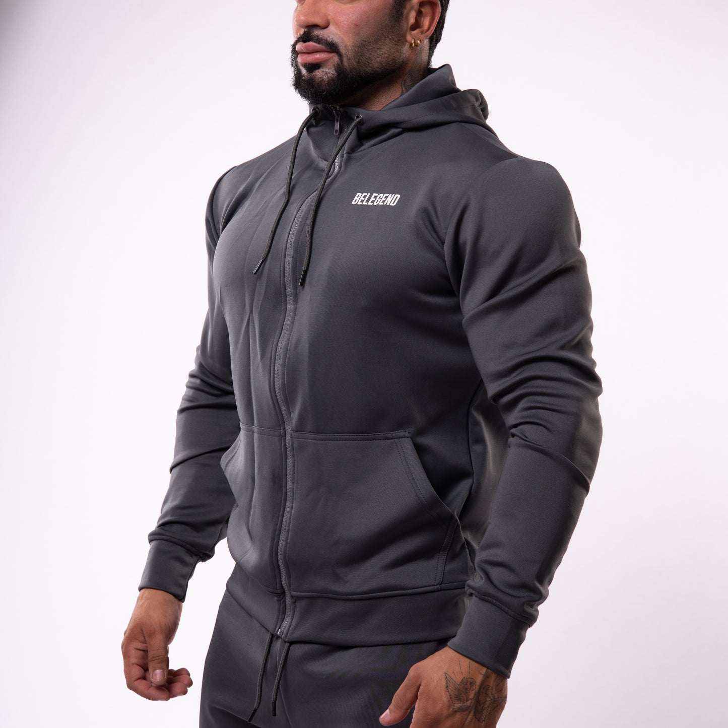 NEO BELEGEND HOODIE - CHARCOAL